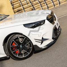 SQ Style Carbon Fiber Front Canards - BMW M5 G90 G99