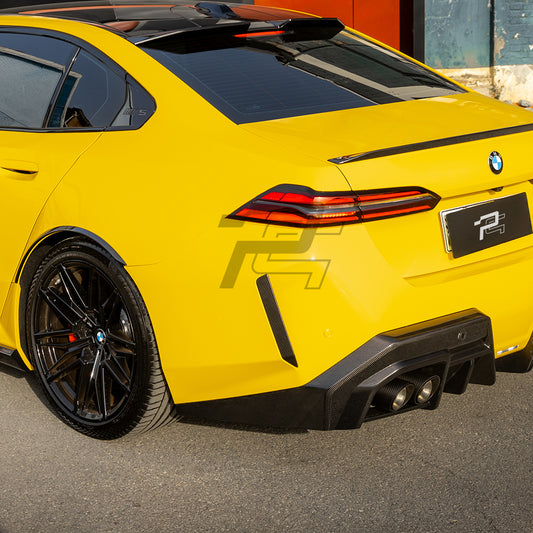 SQ Style Carbon Fiber Reflective Strips Cover Trim - BMW M5 G90