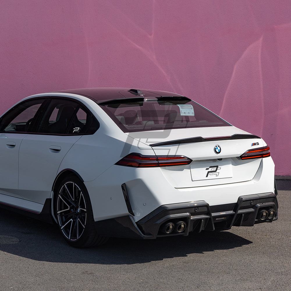 SQ Style Carbon Fiber Rear Spoiler - BMW M5 G90 G99 & 5 Series G60