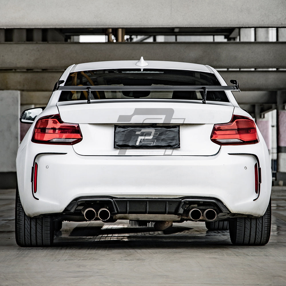 SQ Style Carbon Fiber Rear Vent Trim - BMW M2 F87