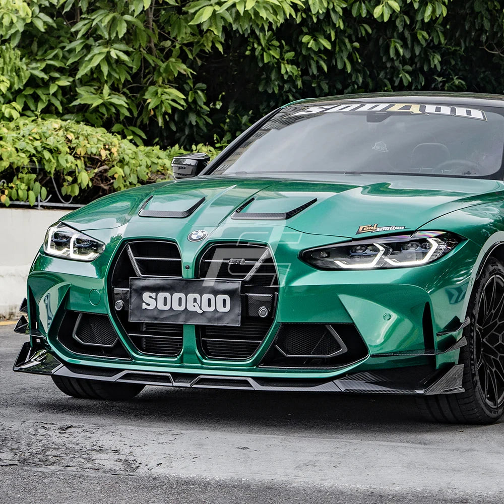 SQ Style Carbon Fiber Front Grill V1 - BMW M3 G80 G81 & M4 G82 G83