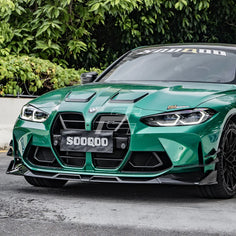 SQ Style Carbon Fiber Front Grill V1 - BMW M3 G80 G81 & M4 G82 G83