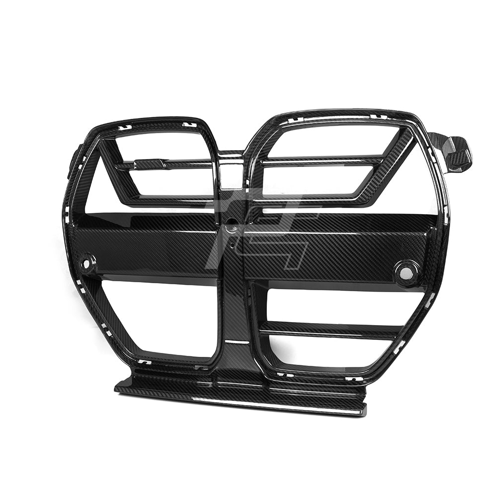 SQ Style Carbon Fiber Front Grill V1 - BMW M3 G80 G81 & M4 G82 G83