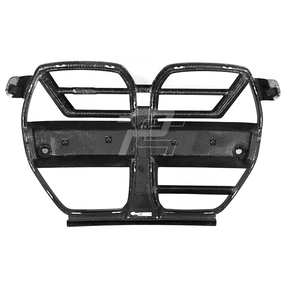 SQ Style Carbon Fiber Front Grill V1 - BMW M3 G80 G81 & M4 G82 G83
