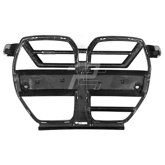 SQ Style Carbon Fiber Front Grill V1 - BMW M3 G80 G81 & M4 G82 G83