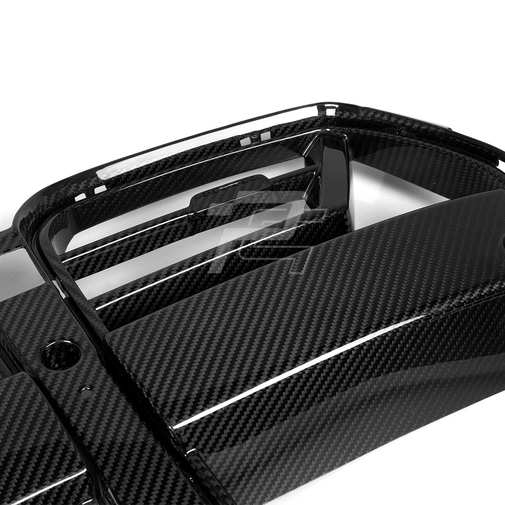 SQ Style Carbon Fiber Front Grill V1 - BMW M3 G80 G81 & M4 G82 G83