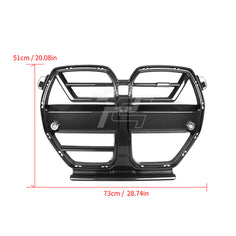 SQ Style Carbon Fiber Front Grill V1 - BMW M3 G80 G81 & M4 G82 G83