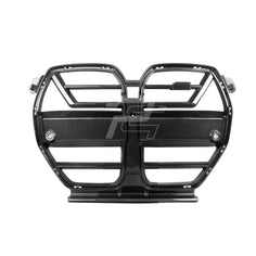 SQ Style Carbon Fiber Front Grill V1 - BMW M3 G80 G81 & M4 G82 G83