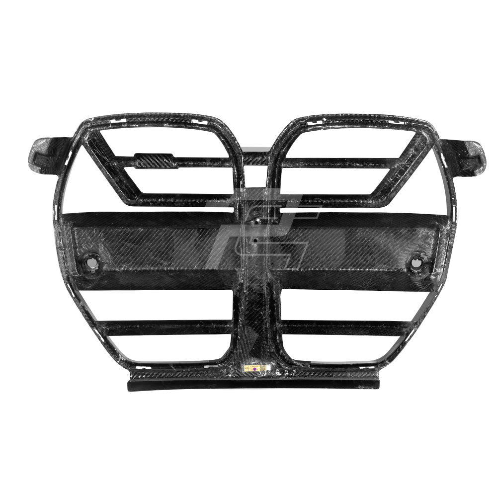 SQ Style Carbon Fiber Front Grill V1 - BMW M3 G80 G81 & M4 G82 G83