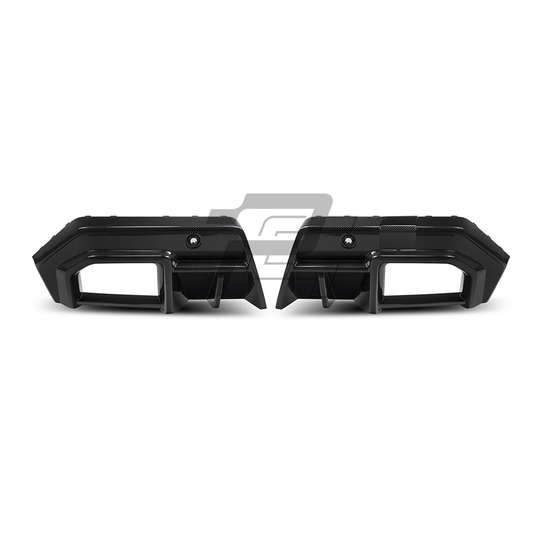 SQ Style Carbon Fiber Rear Diffuser V1 - BMW M5 G90 G99