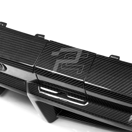 SQ Style Carbon Fiber Rear Diffuser V1 - BMW M5 G90 G99