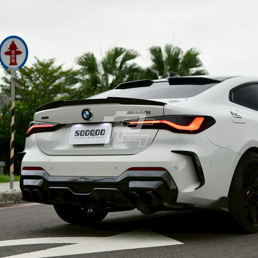 SQ Style Carbon Fiber Roof Spoiler - BMW M4 G82 & 4 Series G22