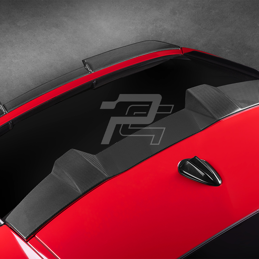 SQ Style Carbon Fiber Roof Spoiler - BMW X6M F96 X6 G06