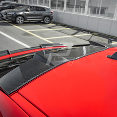 SQ Style Carbon Fiber Roof Spoiler - BMW X6M F96 X6 G06
