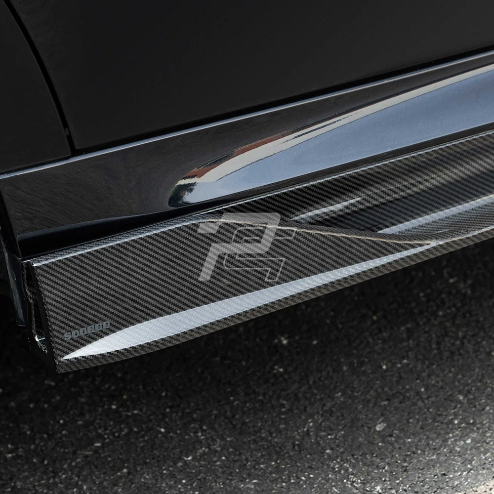 SQ Style Carbon Fiber Side Skirt - BMW X6M F96 & X6 G06