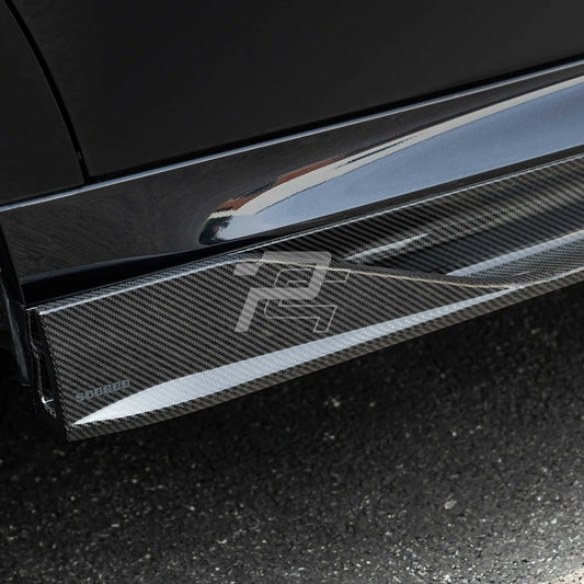 SQ Style Carbon Fiber Side Skirt - BMW X6M F96 & X6 G06