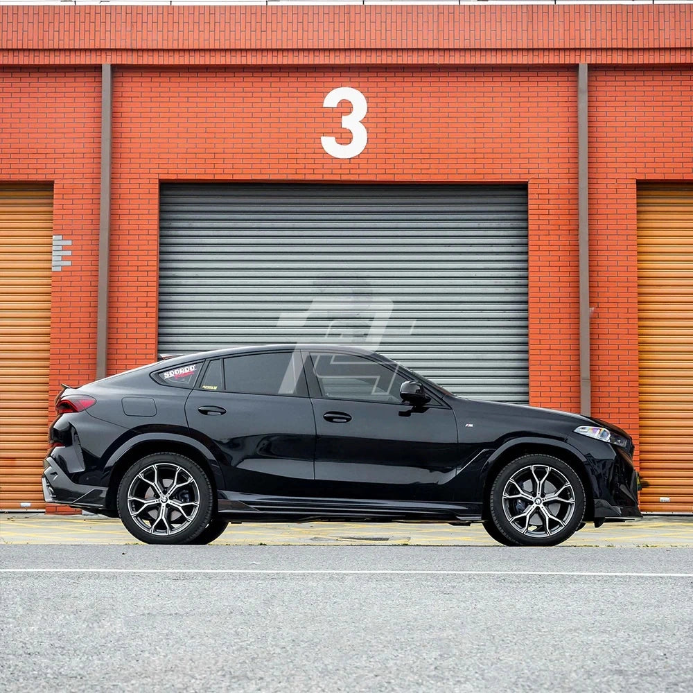 SQ Style Carbon Fiber Side Skirt - BMW X6M F96 & X6 G06