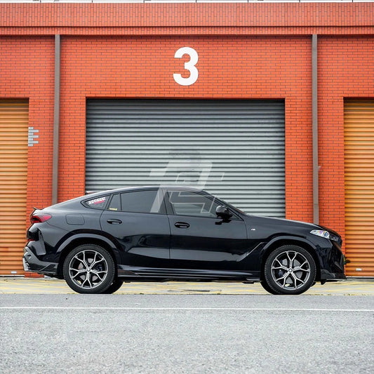 SQ Style Carbon Fiber Side Skirt - BMW X6M F96 & X6 G06