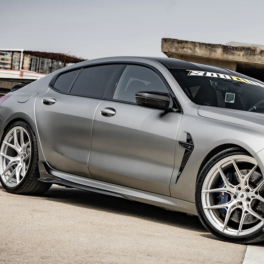 SQ Style Carbon Fiber Side Skirt - BMW M8 F93 & 8 Series G16