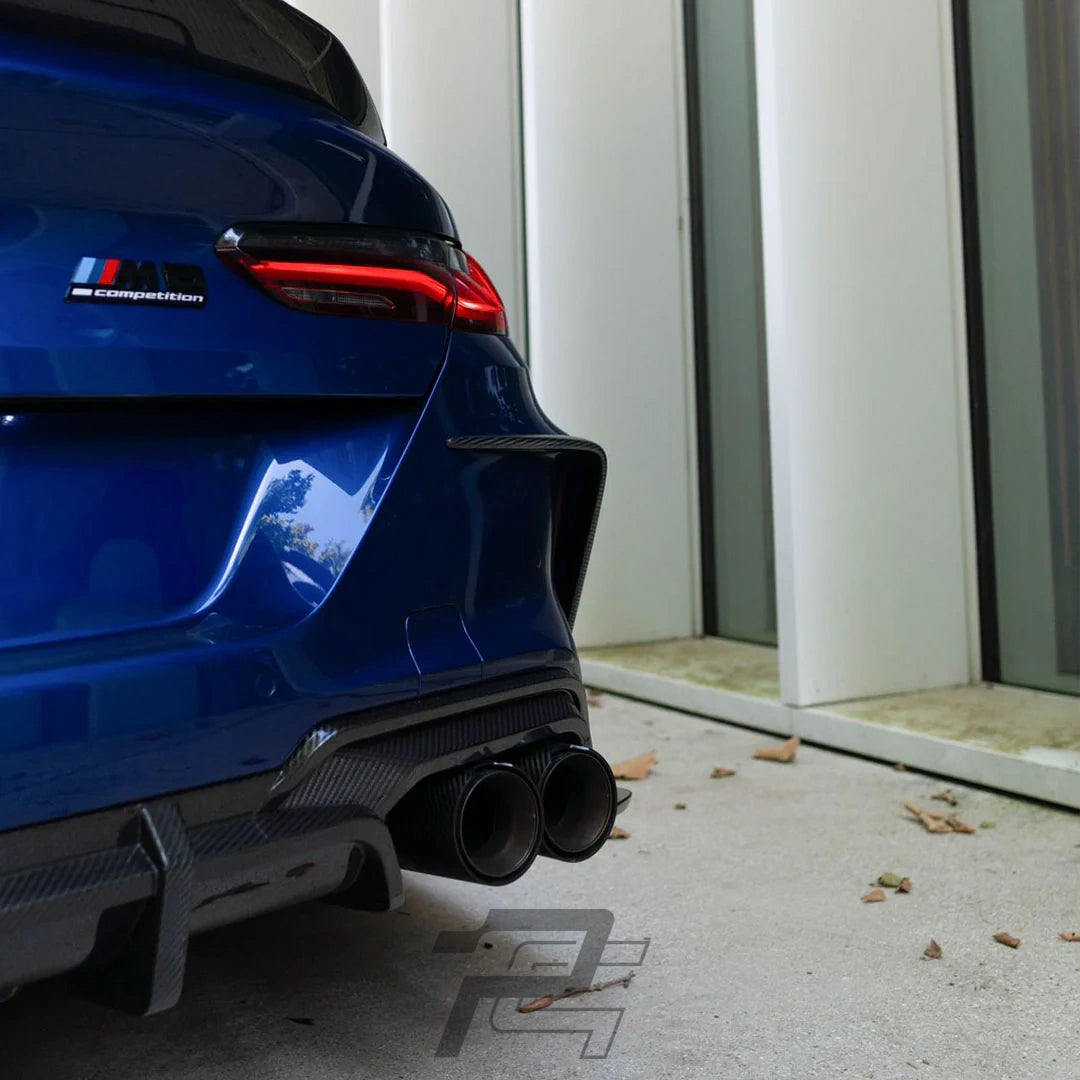 SQ Style Carbon Fiber Diffuser - BMW M8 F93