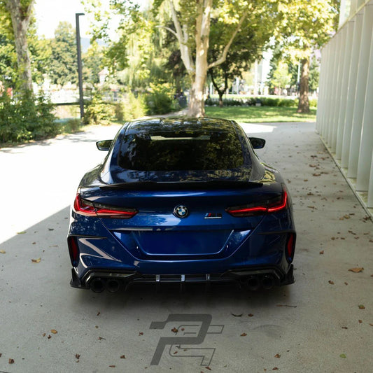 SQ Style Carbon Fiber Diffuser - BMW M8 F93