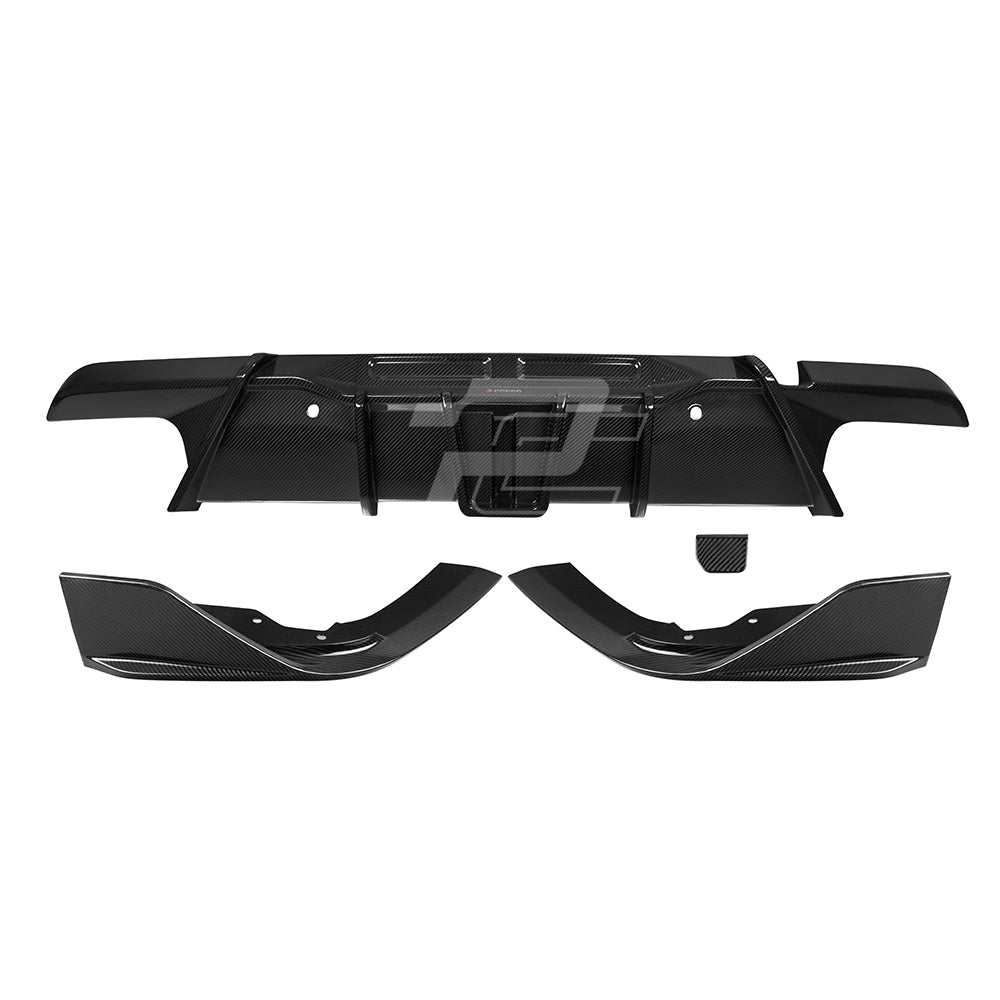 SQ Style Carbon Fiber Diffuser - BMW X6M F96