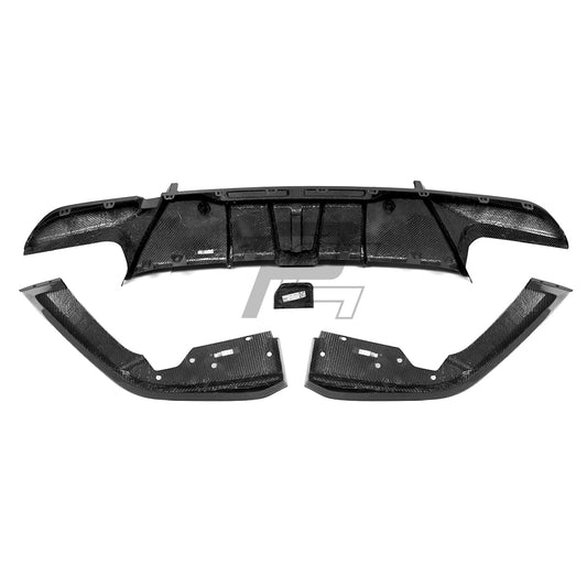 SQ Style Carbon Fiber Diffuser - BMW X6M F96