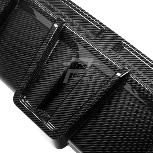 SQ Style Carbon Fiber Diffuser - BMW X6M F96