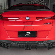 SQ Style Carbon Fiber Diffuser - BMW X6M F96