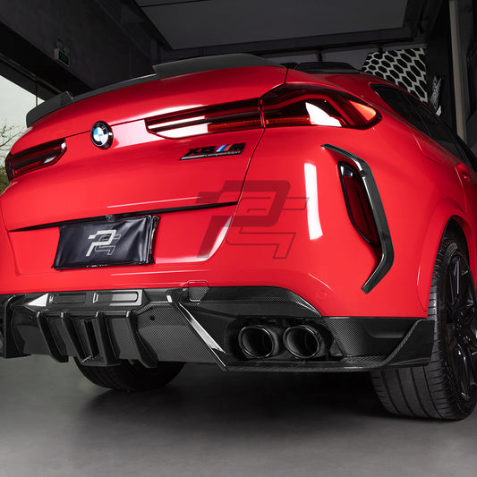 SQ Style Carbon Fiber Diffuser - BMW X6M F96