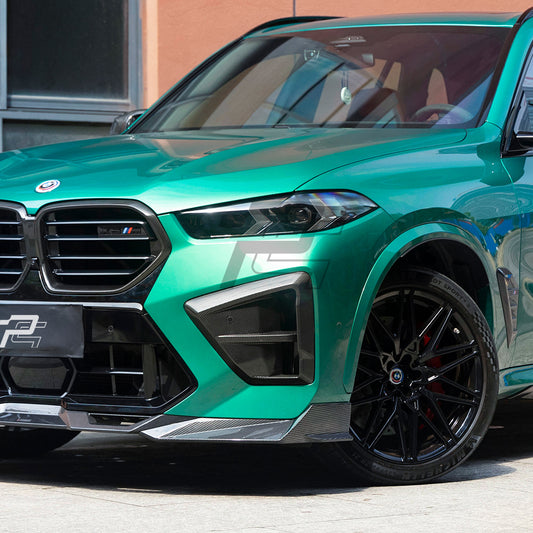 SQ Style Carbon Fiber Front Duct - BMW X5M F95 LCI & X6M F96 LCI