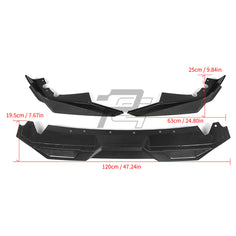 SQ Style Carbon Fiber Front Lip - BMW X5M F95 LCI