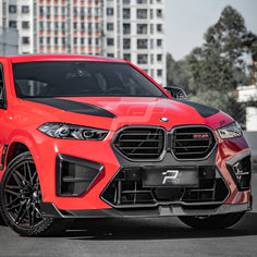 SQ Style Carbon Fiber Front Lip - BMW X6M F96 LCI
