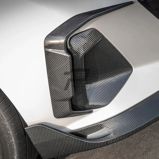 SQ Style Carbon Fiber Front Side Vent Trim - BMW 5 Series G60/G61