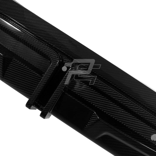 SQ Style Carbon Fiber Diffuser With Brake Light - BMW X5M F95