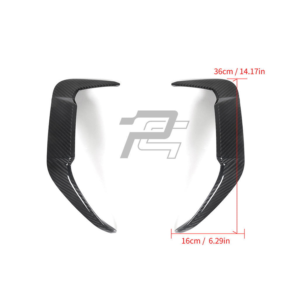 SQ Style Carbon Fiber Rear Vent Trim - BMW X5M F95 LCI