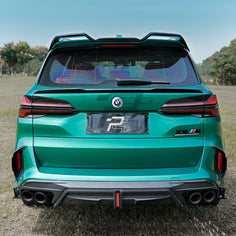 SQ Style Carbon Fiber Rear Vent Trim - BMW X5M F95 LCI
