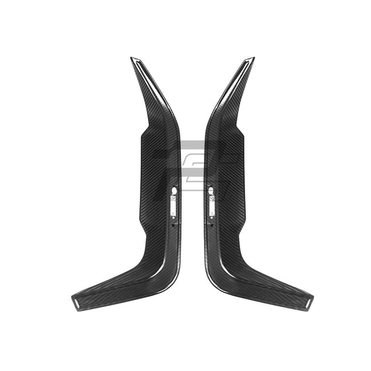SQ Style Carbon Fiber Rear Vent Trim - BMW X6M F96 LCI