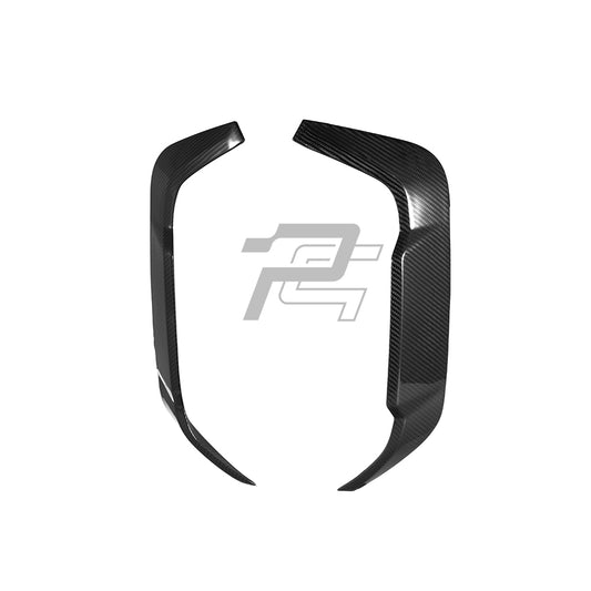 SQ Style Carbon Fiber Rear Vent Trim - BMW X6M F96 LCI