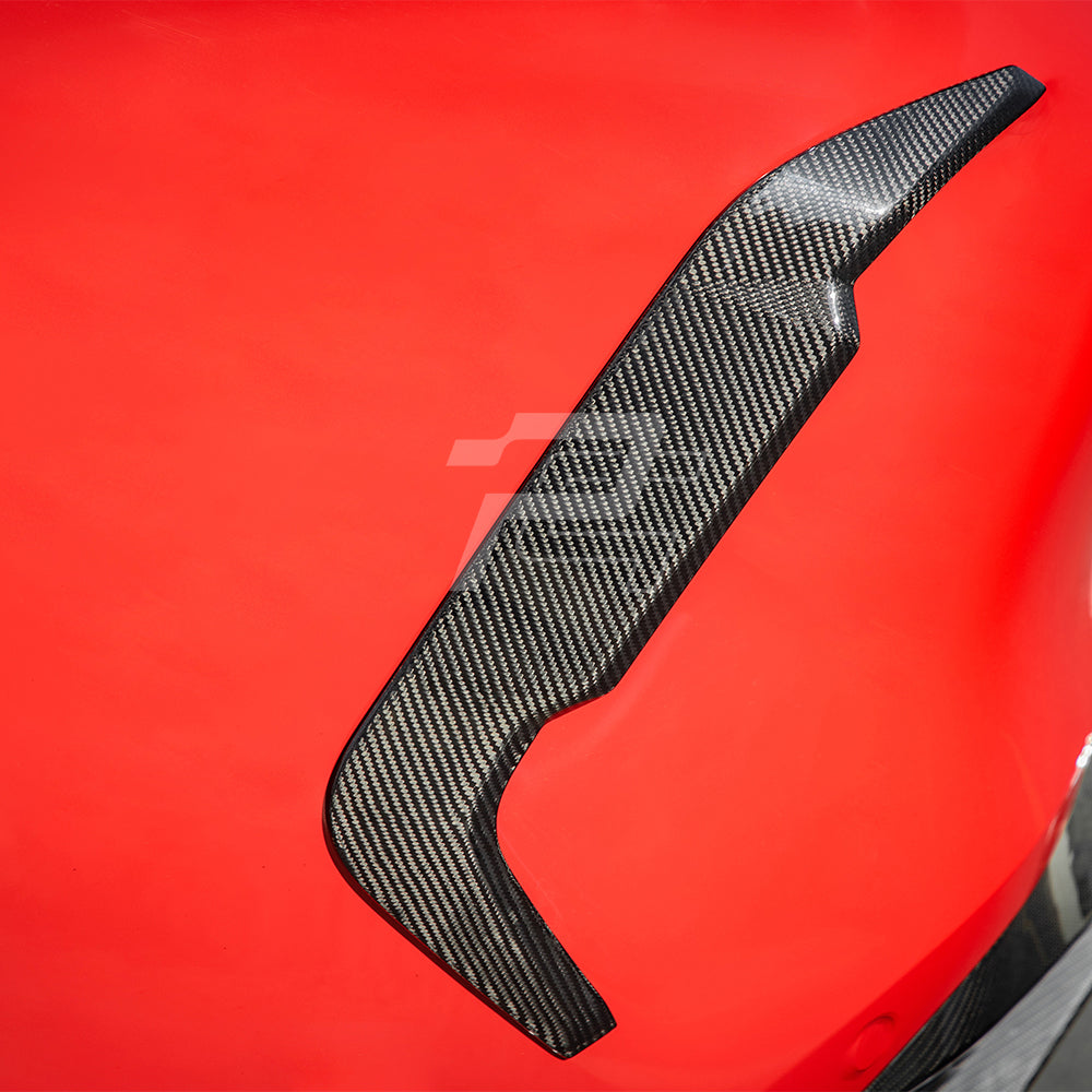 SQ Style Carbon Fiber Rear Vent Trim - BMW X6M F96 LCI