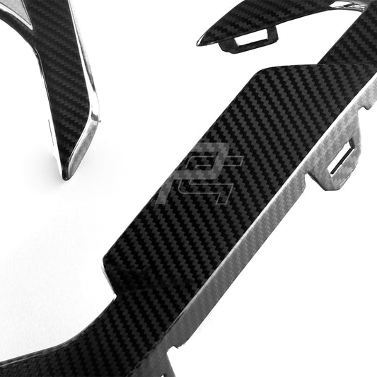 SQ Style Carbon Fiber Side Fender Trim - BMW X6M F96 LCI