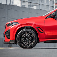 SQ Style Carbon Fiber Side Fender Trim - BMW X6M F96 LCI