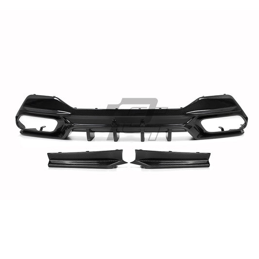 SQ Style Carbon Fiber Diffuser - BMW 8 Series G14/G15