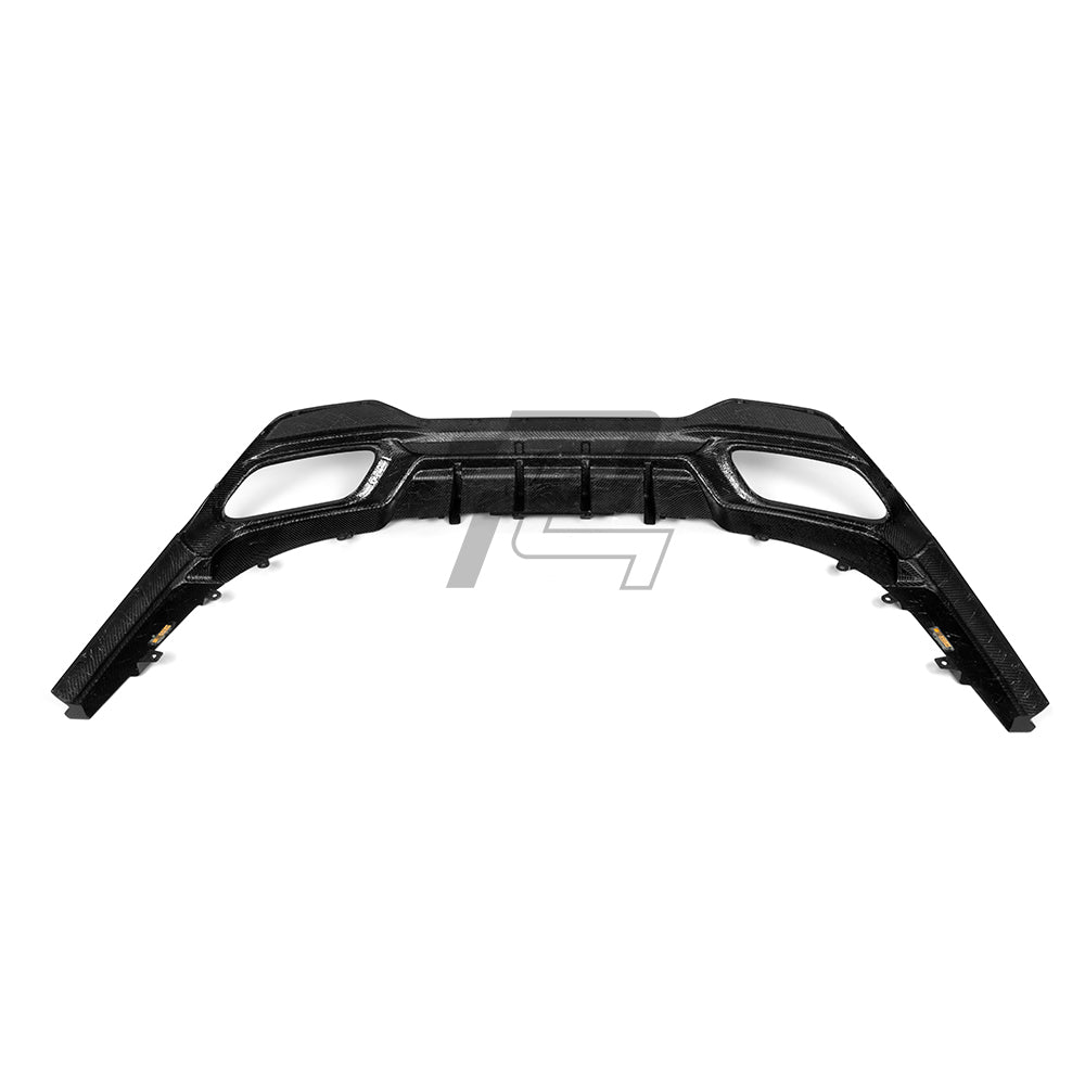 SQ Style Carbon Fiber Diffuser - BMW 8 Series G16