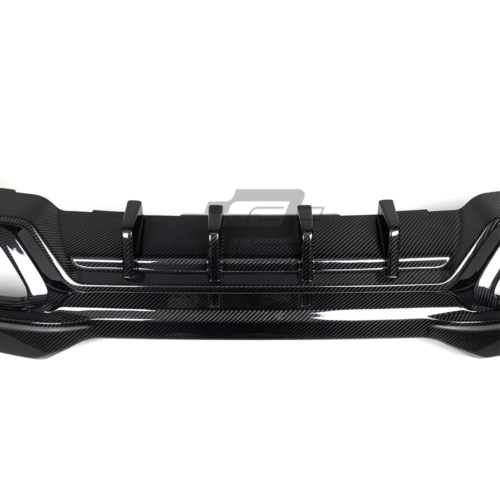 SQ Style Carbon Fiber Diffuser - BMW 8 Series G16