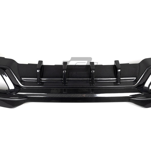 SQ Style Carbon Fiber Diffuser - BMW 8 Series G16