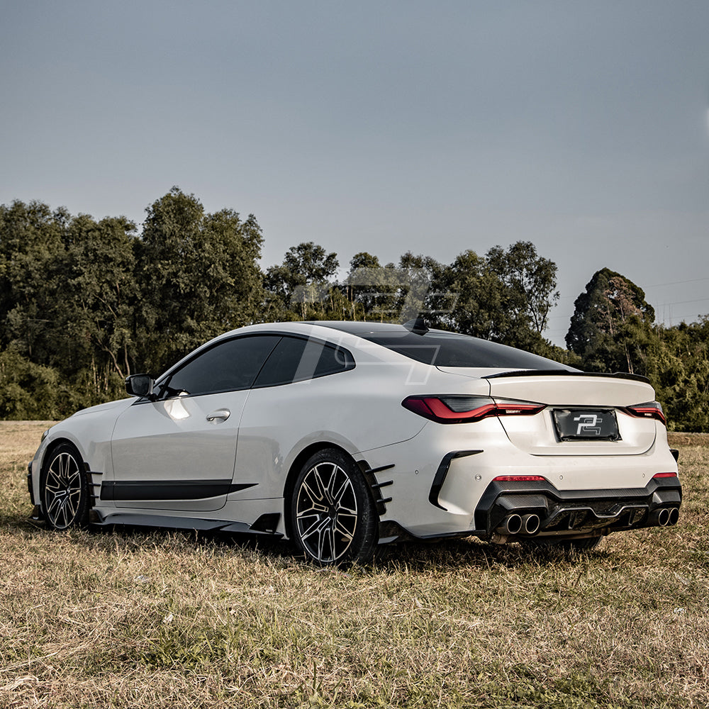 SQ Style Carbon Fiber Diffuser - BMW 4 Series G22/G23