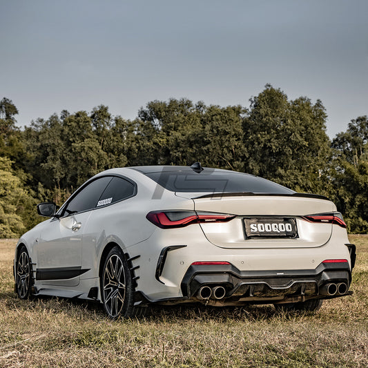SQ Style Carbon Fiber Diffuser - BMW 4 Series G22/G23