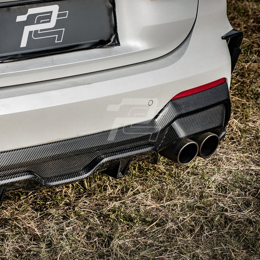 SQ Style Carbon Fiber Diffuser - BMW 4 Series G22/G23
