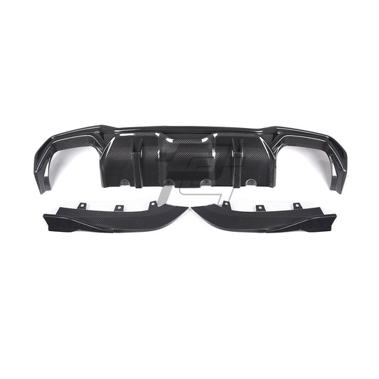 SQ Style Carbon Fiber Diffuser - BMW 4 Series G22/G23